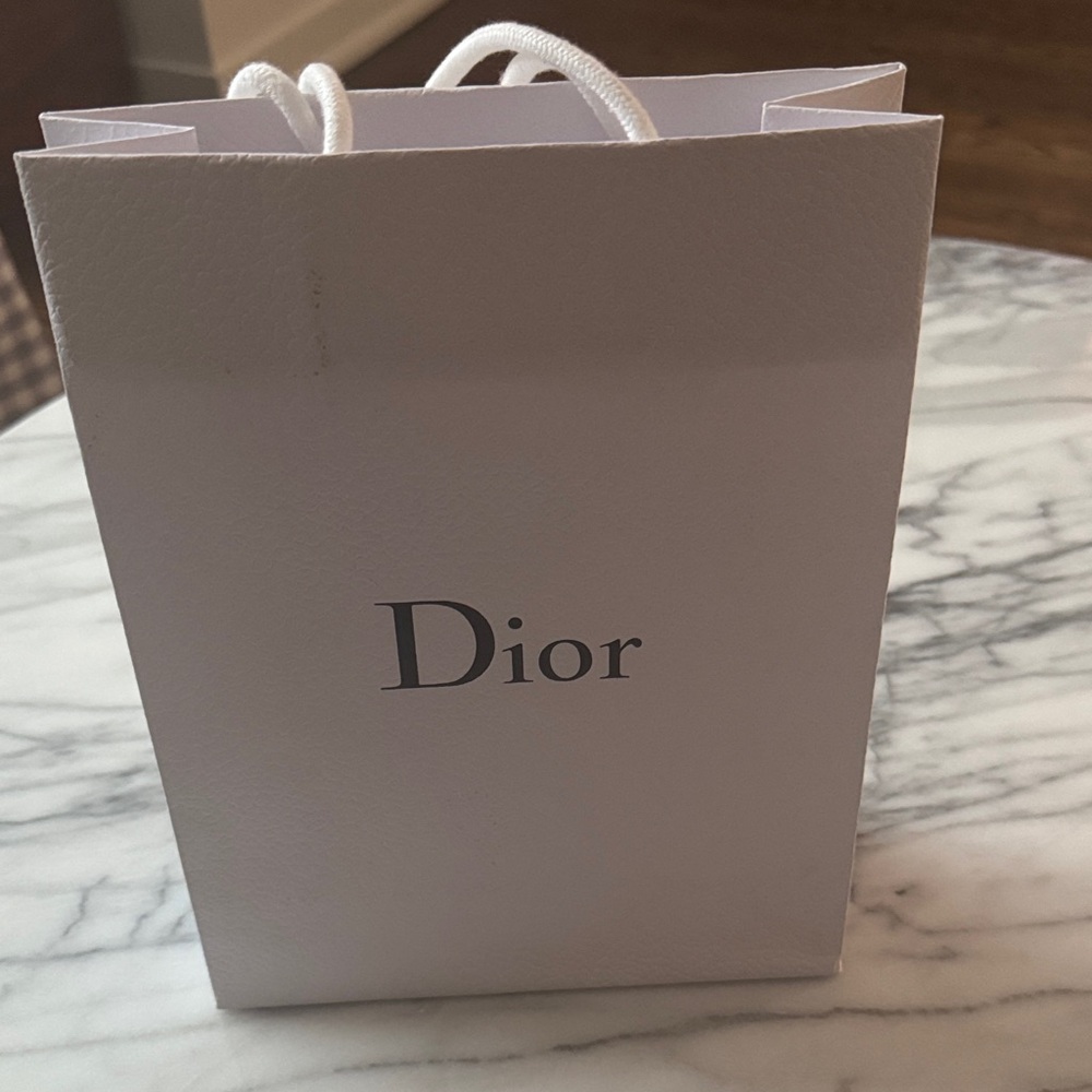 Dior Classic White Bag